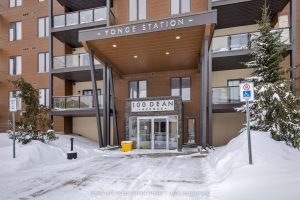 1-bedroom condo apartment for sale in Barrie — 105 - 100 Dean Avenue