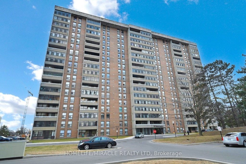 2-bedroom condo apartment for sale in Brampton — 1112 - 15 Kensington Road (Photo 1)