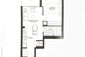 1-bedroom condo apartment for sale in Toronto — 1203 - 31 Tippett Road