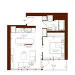 1-bedroom condo apartment for rent in Toronto — 1208 - 8 Charlotte Street (Photo 2)
