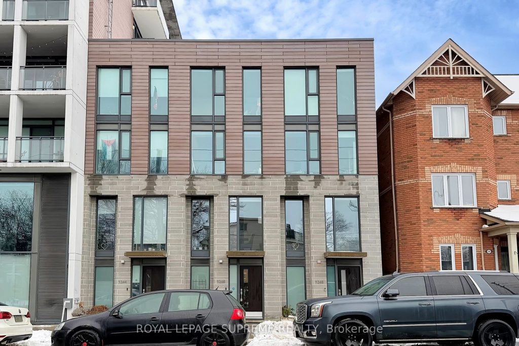 3-bedroom condo townhouse for sale in Toronto — 1246 Dundas Street E (Photo 1)
