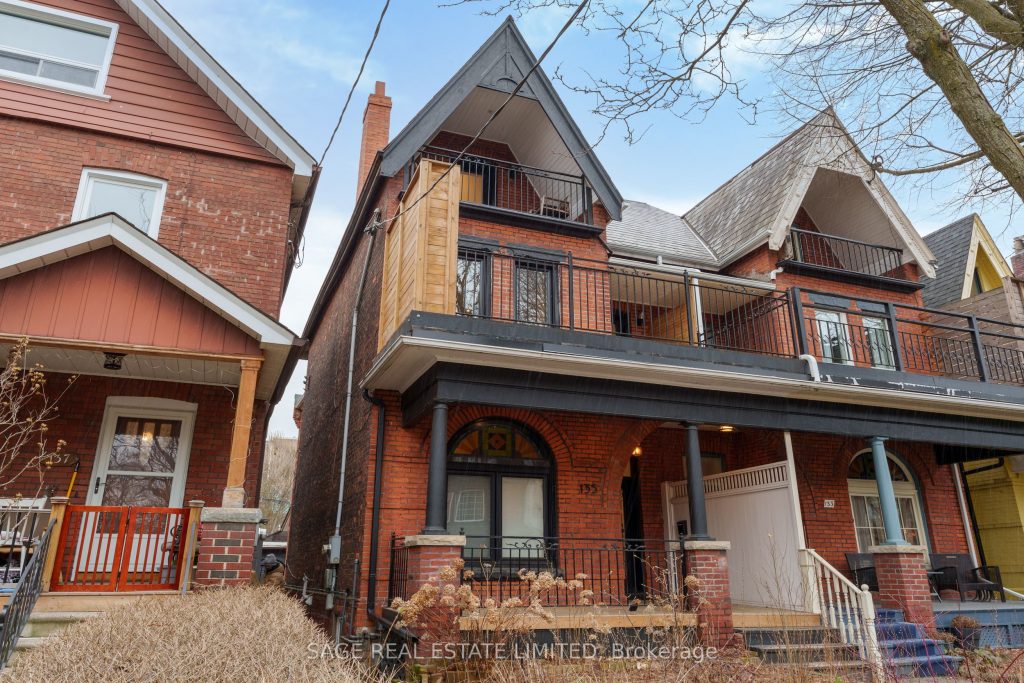 3-bedroom semi-detached home for rent in Toronto — 135 Macdonell Avenue (Photo 1)