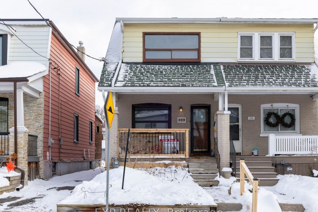 3-bedroom semi-detached home for rent in Toronto — 137 Bastedo Avenue (Photo 1)