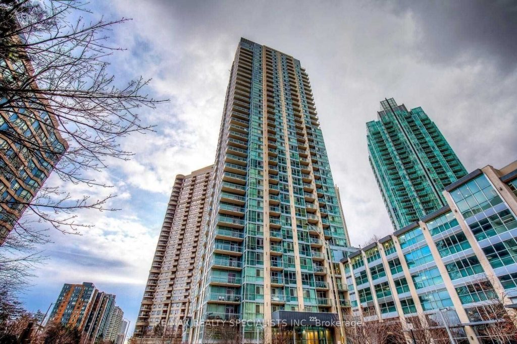 1-bedroom condo apartment for sale in Mississauga — 1406 - 225 Webb Drive (Photo 1)