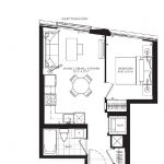 1-bedroom condo apartment for rent in Toronto — 1509 - 308 Jarvis Street (Photo 3)