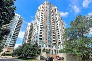 2-bedroom condo apartment for rent in Toronto — 1601 - 7 Lorraine Drive