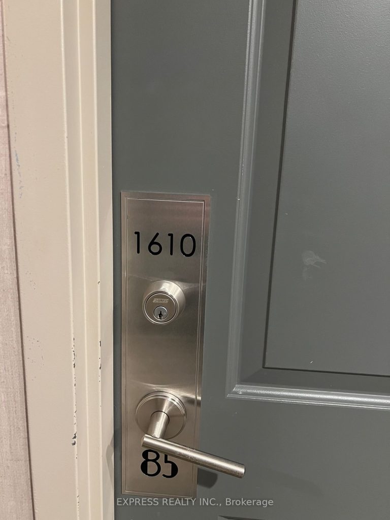 1-bedroom condo apartment for rent in Toronto — 1610 - 85 East Liberty Street (Photo 1)