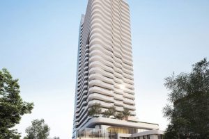 1-bedroom condo apartment for rent in Toronto — 1706 - 15 Holmes Avenue
