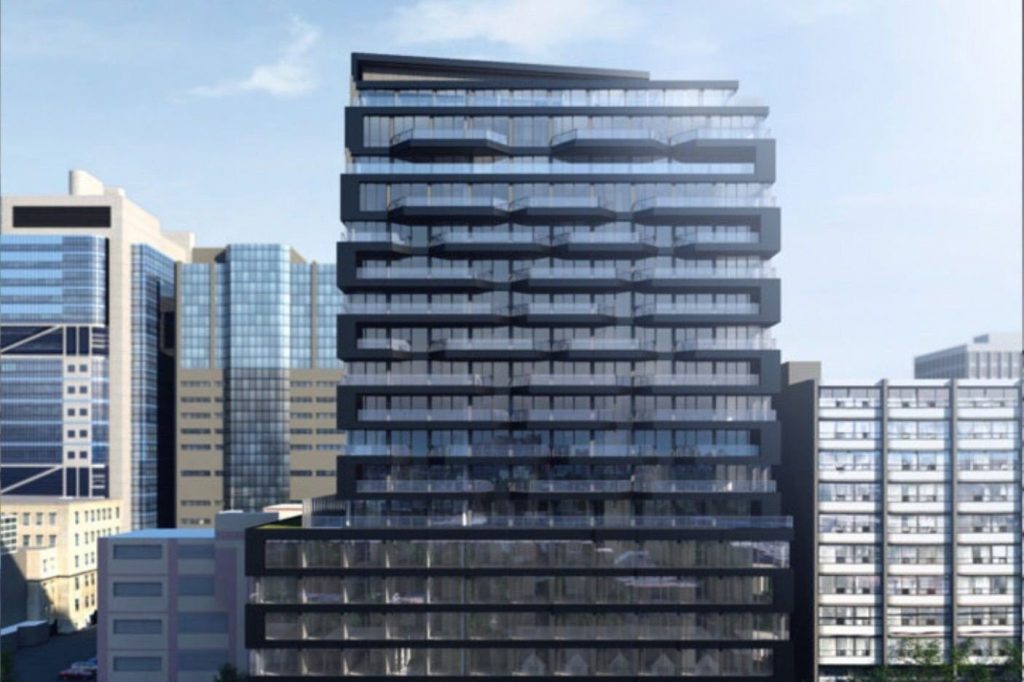 Studio condo apartment for rent in Toronto — 1706 - 195 Mccaul Street (Photo 1)