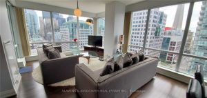 2-bedroom condo apartment for rent in Toronto — 1712 - 80 John Street