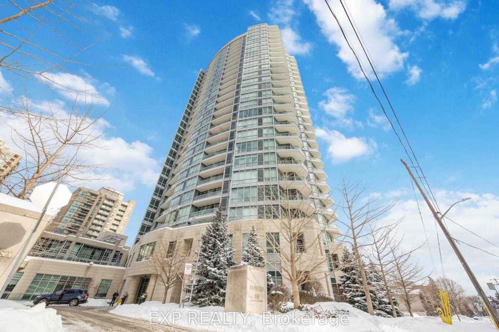 1-bedroom condo apartment for rent in Toronto — 1808 - 18 Holmes Avenue (Photo 1)