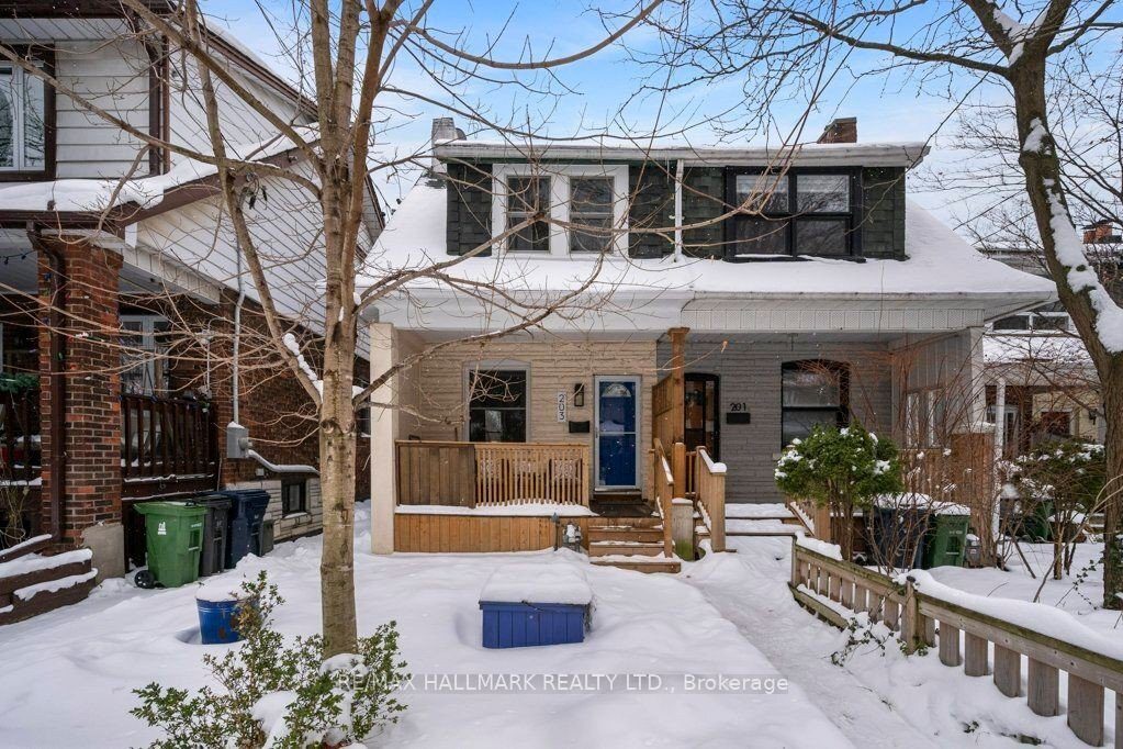 2-bedroom semi-detached home for sale in Toronto — 203 Oakcrest Avenue (Photo 1)