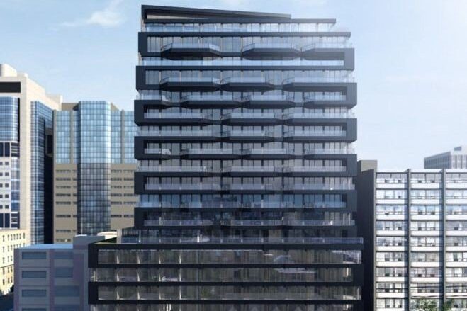 1-bedroom condo apartment for rent in Toronto — 213 - 195 Mccaul Street (Photo 1)