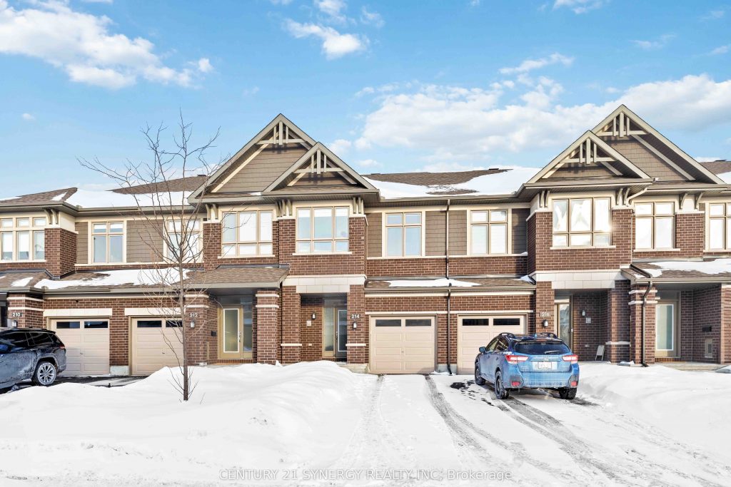 3-bedroom att/row/townhouse for sale in Ottawa — 214 Hawkeswood Drive (Photo 1)