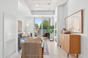 2-bedroom condo apartment for sale in Toronto — 215 - 57 Brock Avenue