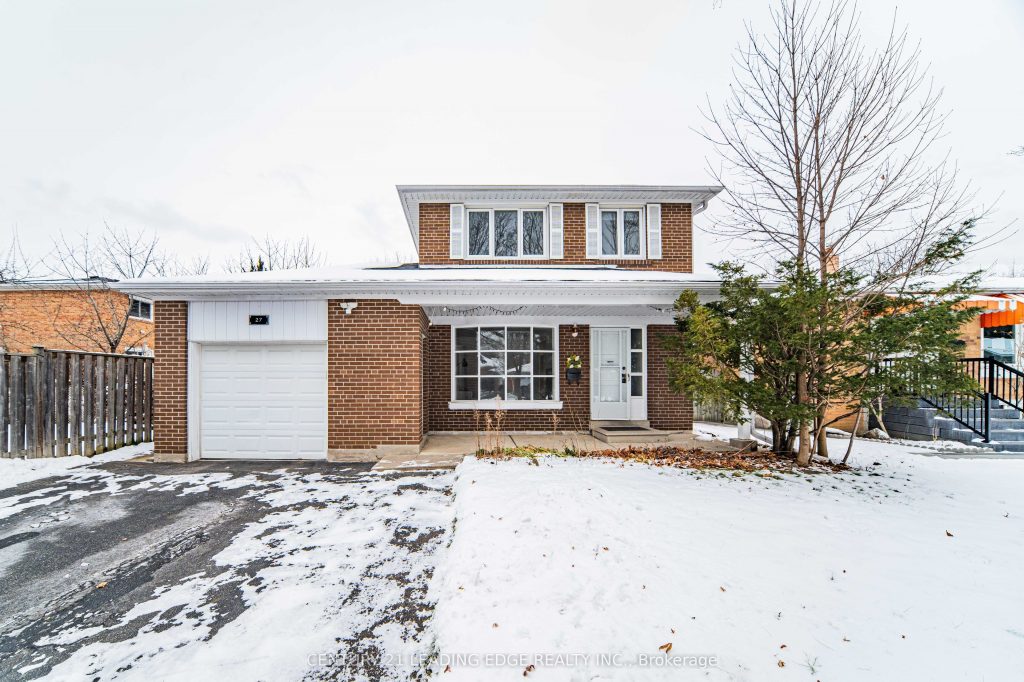 4-bedroom detached home for sale in Toronto — 27 Hookwood Drive (Photo 1)
