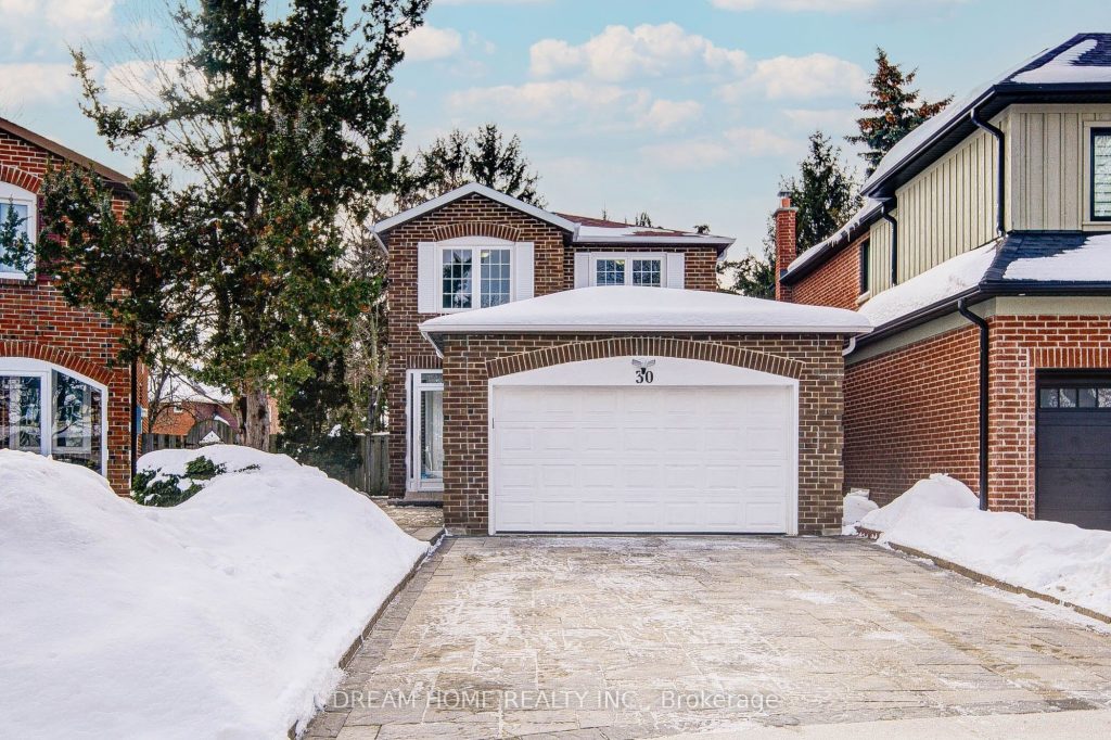 3-bedroom link home for sale in Markham — 30 Marlow Crescent (Photo 1)