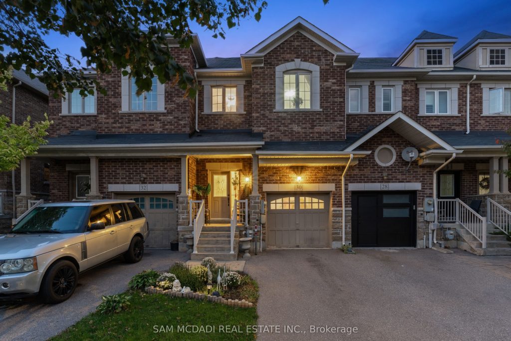 3-bedroom att/row/townhouse for sale in Vaughan — 30 Zachary Place (Photo 1)