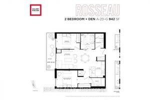 2-bedroom condo apartment for rent in Markham — 304 - 38 Simcoe Promenade