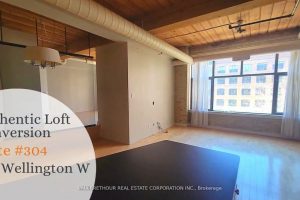 1-bedroom condo apartment for rent in Toronto — 304 - 436 Wellington Street W