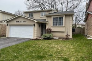 3-bedroom detached home for rent in Markham — 33 Braeburn Drive