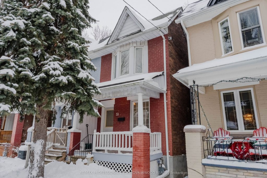 3-bedroom semi-detached home for sale in Toronto — 33 Mapleview Avenue (Photo 1)