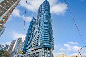 1-bedroom condo apartment for rent in Toronto — 3305 - 575 Bloor Street E