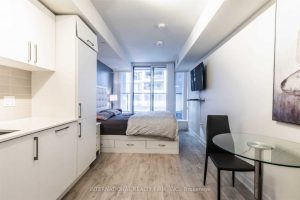 Studio condo apartment for rent in Toronto — 419 - 27 Bathurst Street