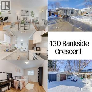 4-bedroom home for sale in Kitchener — 430 Bankside Crescent