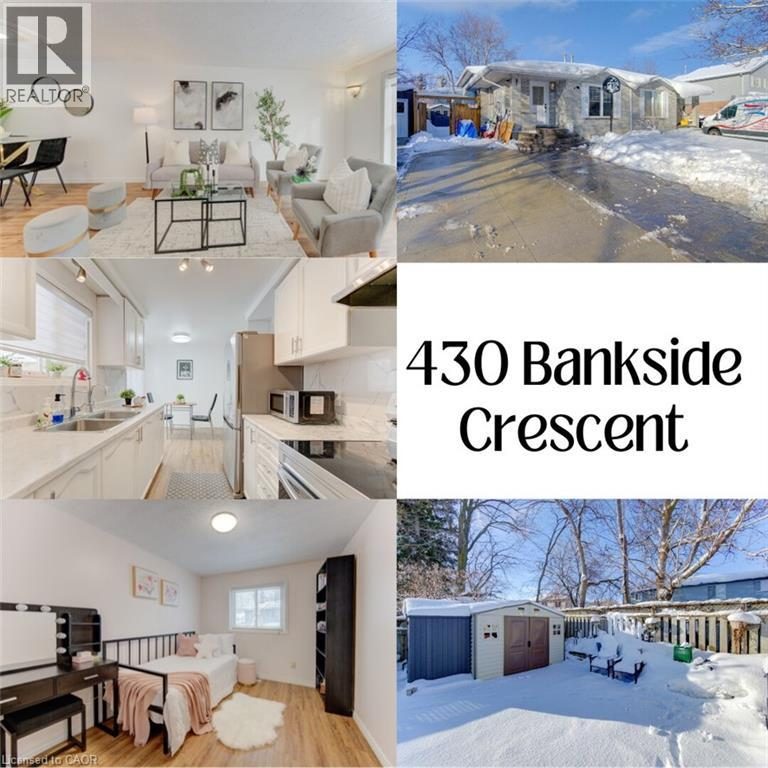 4-bedroom home for sale in Kitchener — 430 Bankside Crescent (Photo 1)