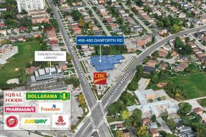 Studio commercial retail home for rent in Toronto — 472 Danforth Road