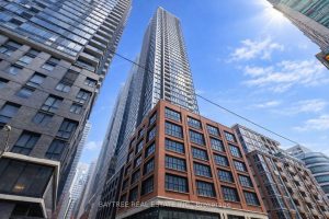 2-bedroom condo apartment for rent in Toronto — 507 - 55 Mercer Street