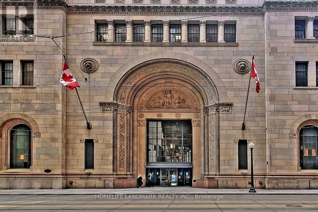 1-bedroom condo apartment for rent in Toronto — 507 - 1 King Street West (Photo 1)