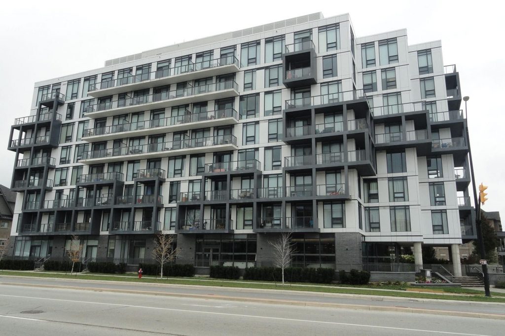 2-bedroom condo apartment for sale in Brampton — 509 - 180 Veterans Drive (Photo 1)