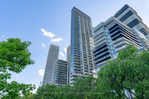 1-bedroom condo apartment for rent in Toronto — 512 - 59 Annie Craig Drive