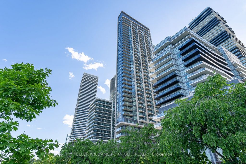 1-bedroom condo apartment for rent in Toronto — 512 - 59 Annie Craig Drive (Photo 1)