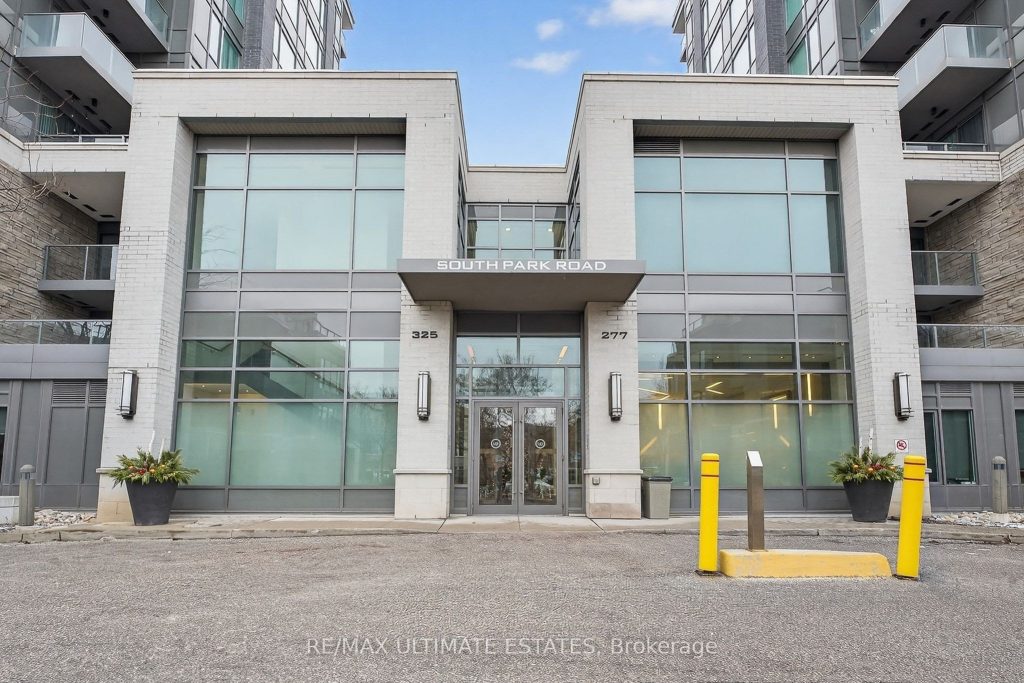 1-bedroom condo apartment for sale in Markham — 519 - 325 South Park Road N (Photo 1)