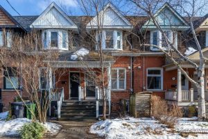 2-bedroom att/row/townhouse for sale in Toronto — 589 Logan Avenue