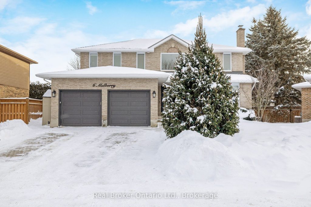 3-bedroom detached home for sale in Guelph — 6 Mulberry Court E (Photo 1)