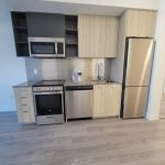 1-bedroom condo apartment for rent in Toronto — 606 - 10 De Boers Drive (Photo 1)