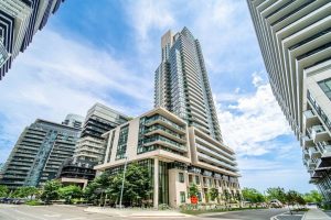 1-bedroom condo apartment for rent in Toronto — 607 - 59 Annie Craig Drive