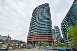 1-bedroom condo apartment for rent in Toronto — 613 - 150 East Liberty Street