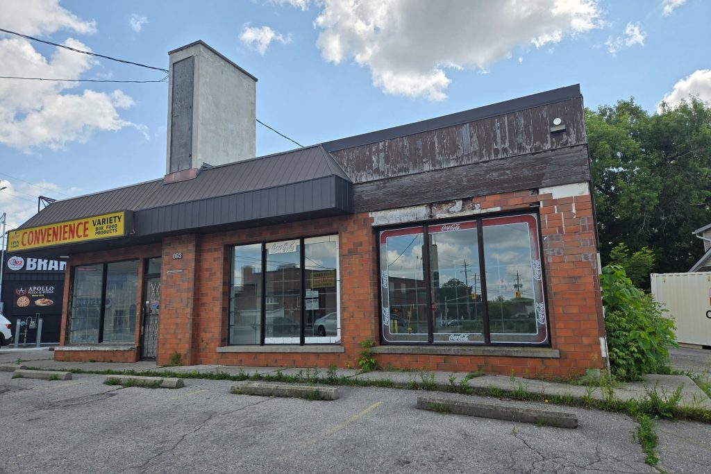 Studio commercial retail home for rent in London East — 693 Hamilton Road (Photo 1)