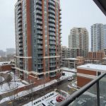 1-bedroom condo apartment for rent in Markham — 703 - 8228 Birchmount Road (Photo 1)