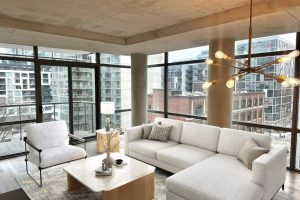 2-bedroom condo apartment for rent in Toronto — 731 - 55 Stewart Street