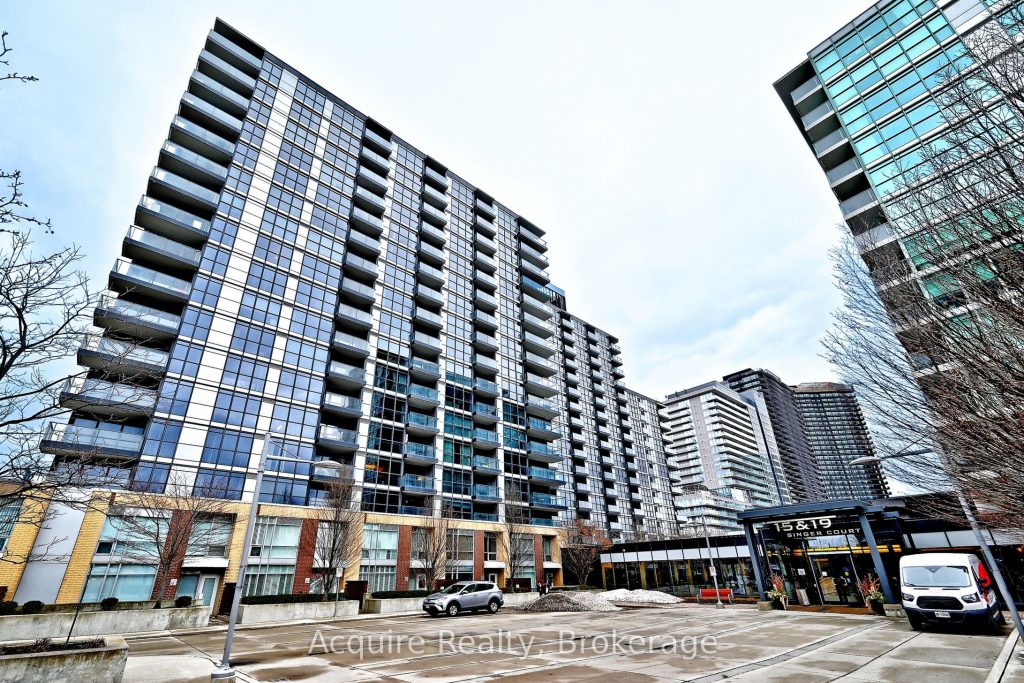 1-bedroom condo apartment for rent in Toronto — 801B - 19 Singer Court (Photo 1)