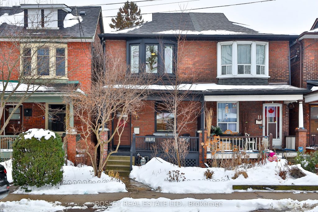3-bedroom semi-detached home for sale in Toronto — 9 Westminster Avenue (Photo 1)