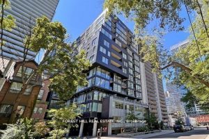 2-bedroom condo apartment for rent in Toronto — 908 - 17 Dundonald Street