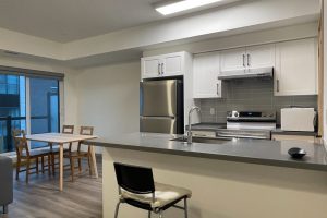 2-bedroom condo townhouse for rent in Toronto — C302 - 60 Morecambe Gate