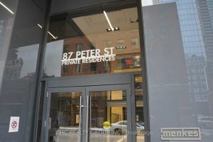 2-bedroom condo apartment for rent in Toronto — PH112 - 87 Peter Street